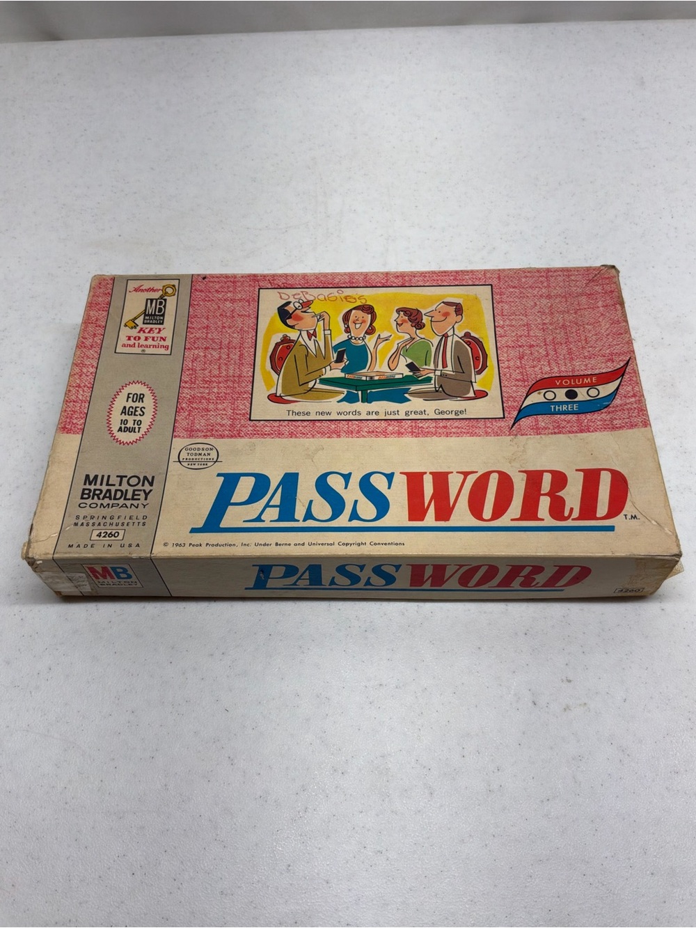 Milton Bradley Classic Pass-N-Go Board Game Vintage